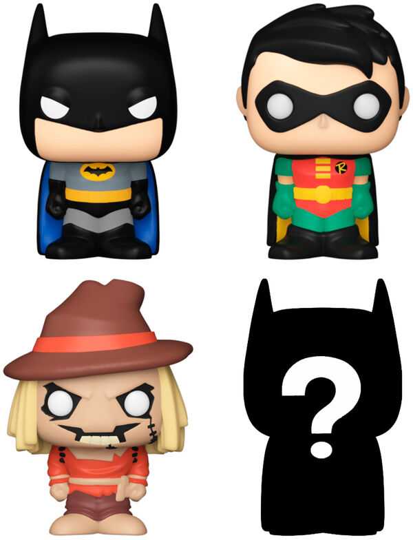FUNKO Bitty POP! Figūrėlių rinkinys: DC, ~3 cm (4 vnt.) aprašymas - Prekės nuotrauka