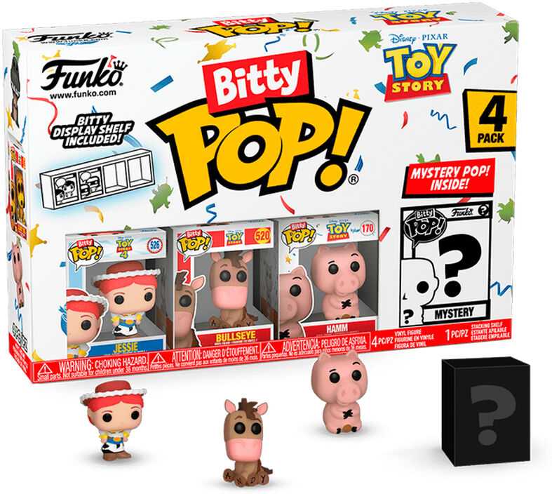 Funko Blister 4 figures Bitty POP Disney Toy Story Jessie
