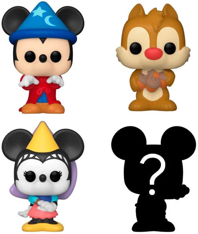 Funko! – Bitty POP 4 vnt. Disney burtininko Mikio figūrėlių (71321)