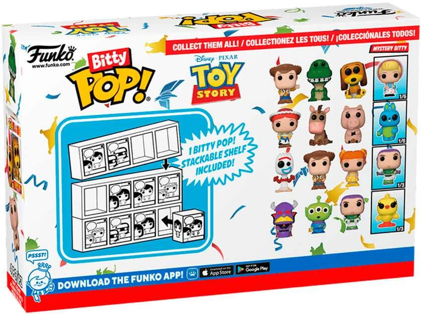 Funko Blister 4 figures Bitty POP Disney Toy Story Jessie