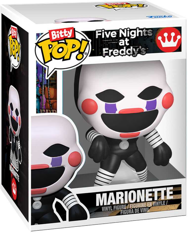 FUNKO Bitty POP! Figūrėlių rinkinys: Five Nights at Freddy's, ~2.3 cm (4 vnt.)