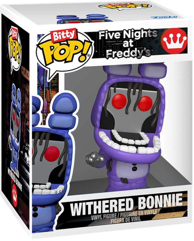 FUNKO Bitty POP! Figūrėlių rinkinys: Five Nights at Freddy´s, ~2.3 cm (4 vnt.)