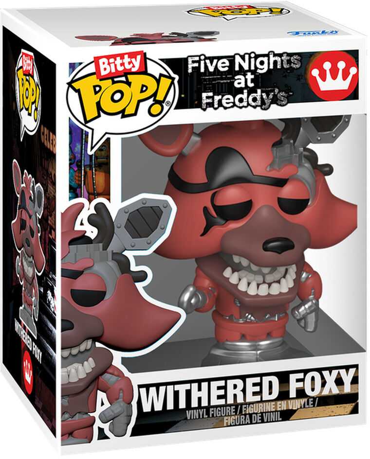 FUNKO Bitty POP! Figūrėlių rinkinys: Five Nights at Freddy´s, ~2.3 cm (4 vnt.)