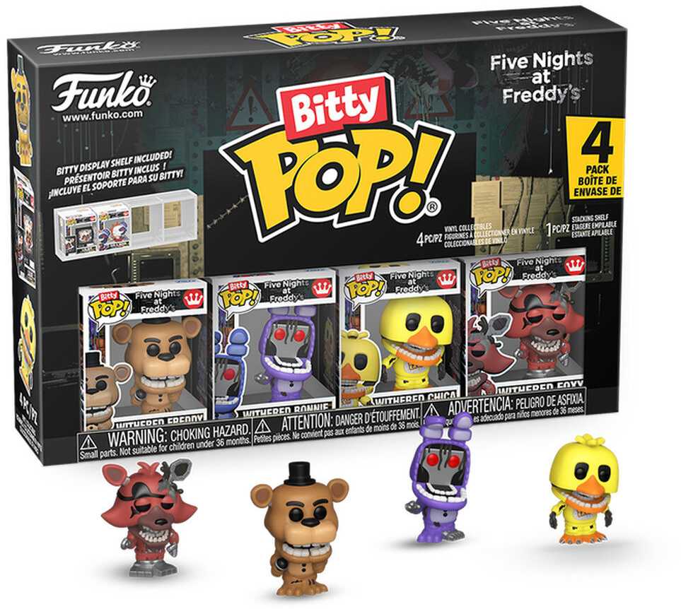 Funko Blister 4 figures Bitty POP Five Nights at Freddy´s