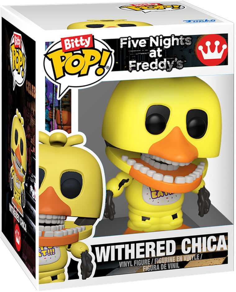 FUNKO Bitty POP! Figūrėlių rinkinys: Five Nights at Freddy´s, ~2.3 cm (4 vnt.)