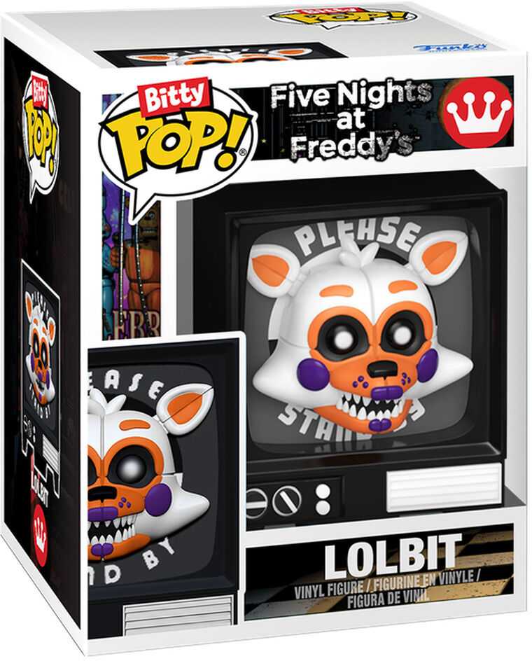 FUNKO Bitty POP! Figūrėlių rinkinys: Five Nights at Freddy's, ~2.3 cm (4 vnt.)