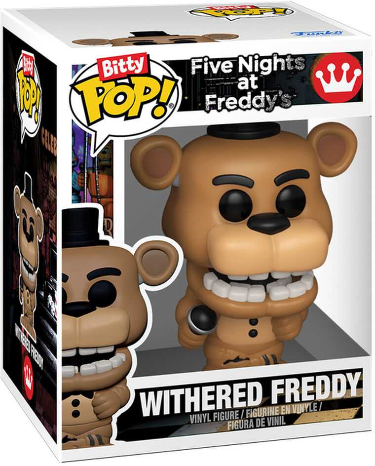 FUNKO Bitty POP! Figūrėlių rinkinys: Five Nights at Freddy´s, ~2.3 cm (4 vnt.)