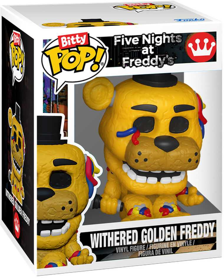 FUNKO Bitty POP! Figūrėlių rinkinys: Five Nights at Freddy's, ~2.3 cm (4 vnt.)