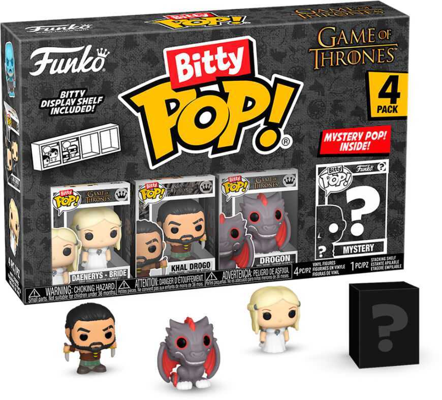 FUNKO Bitty POP! Figūrėlių rinkinys: Game of Thrones, ~3 cm (4 vnt.)