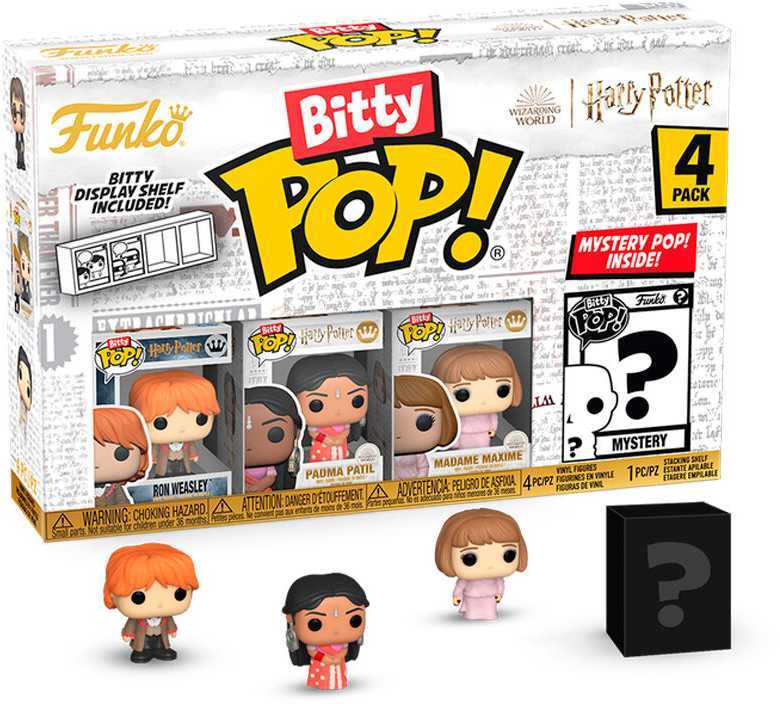 FUNKO Bitty POP! Figūrėlių rinkinys: Harry Potter, ~3 cm (4 vnt.)
