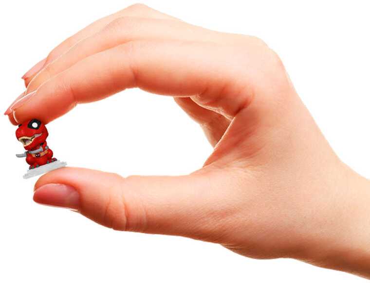 FUNKO Bitty POP! Figūrėlių rinkinys: Deadpool, ~3 cm (4 vnt.) aprašymas - Prekės nuotrauka