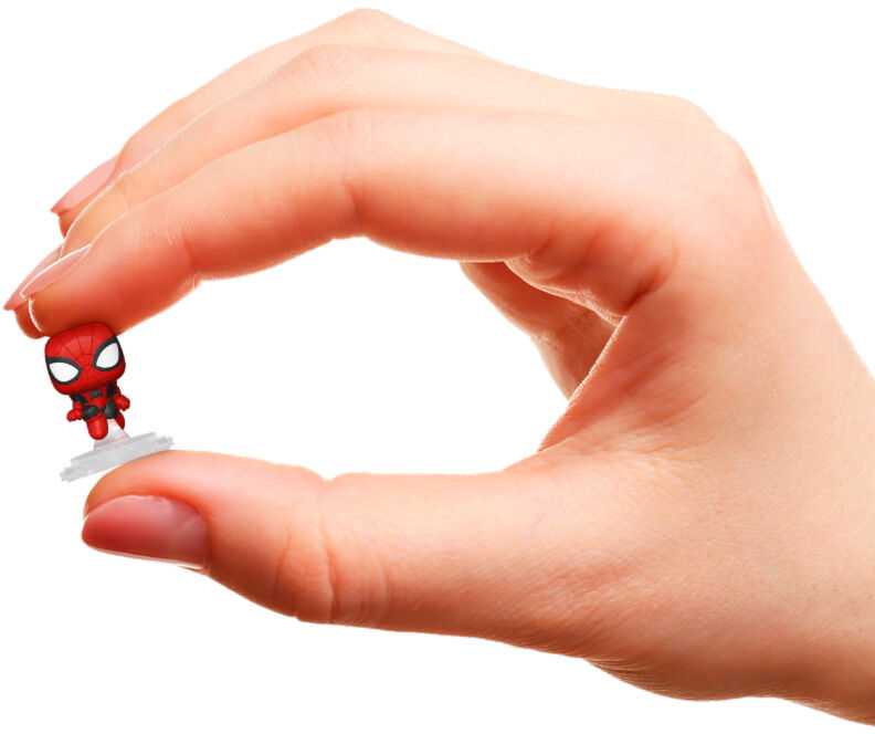 FUNKO Bitty POP! Figūrėlių rinkinys: Marvel - Spider-Man, ~3 cm (4 vnt.) aprašymas - Prekės nuotrauka