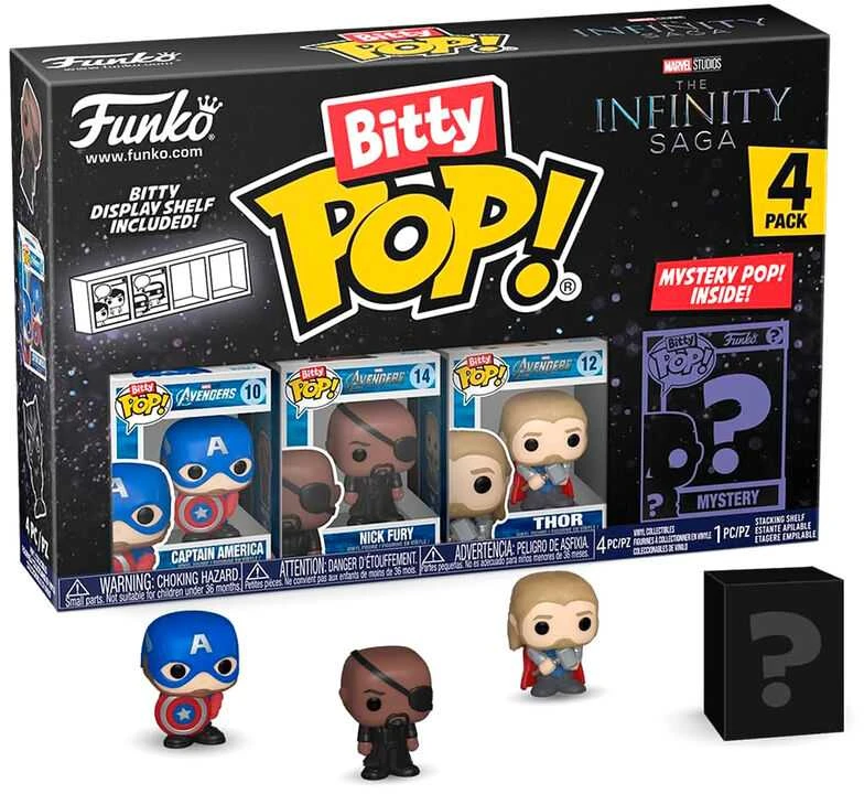 Figūrėlės Funko POP Marvel 4 vnt. rinkinys