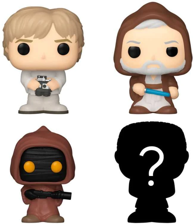 FUNKO Bitty POP! Figūrėlių rinkinys: Sar Wars, ~3 cm (4 vnt.) aprašymas - Prekės nuotrauka