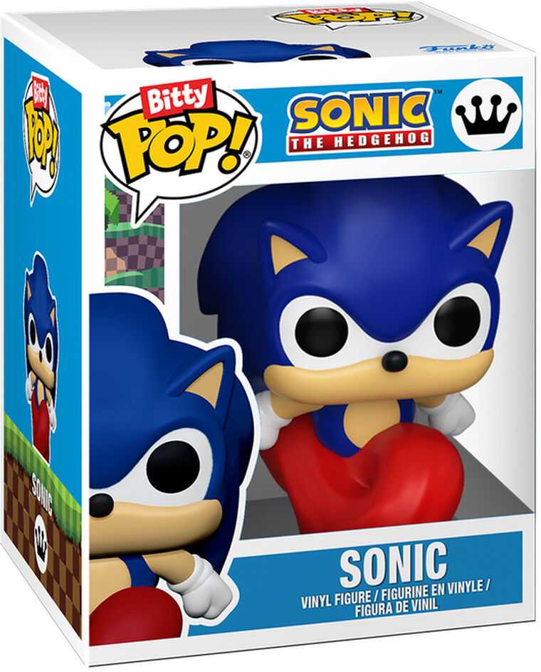 FUNKO Bitty POP! Figūrėlių rinkinys: Sonic, ~2.3 cm (4 vnt.)