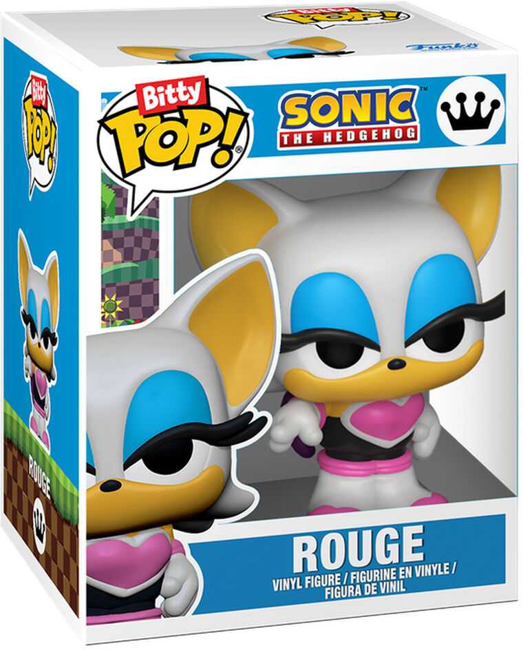 FUNKO Bitty POP! Figūrėlių rinkinys: Sonic, ~2.3 cm (4 vnt.)