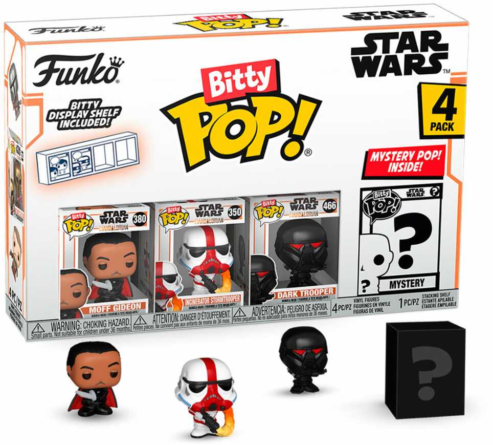 Funko Bitty POP: Mandalorų kalba – Moff Gideon 4PK