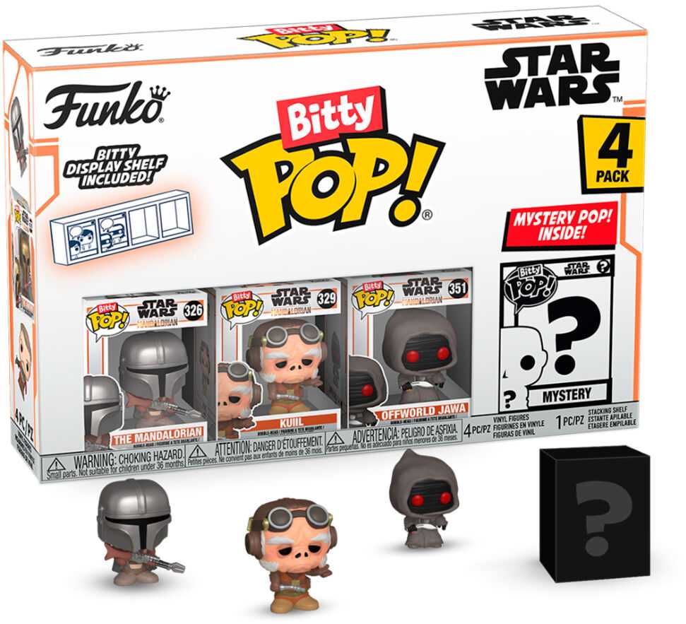 Funko Bitty POP: Mandalorian - Mandalorian 4PK