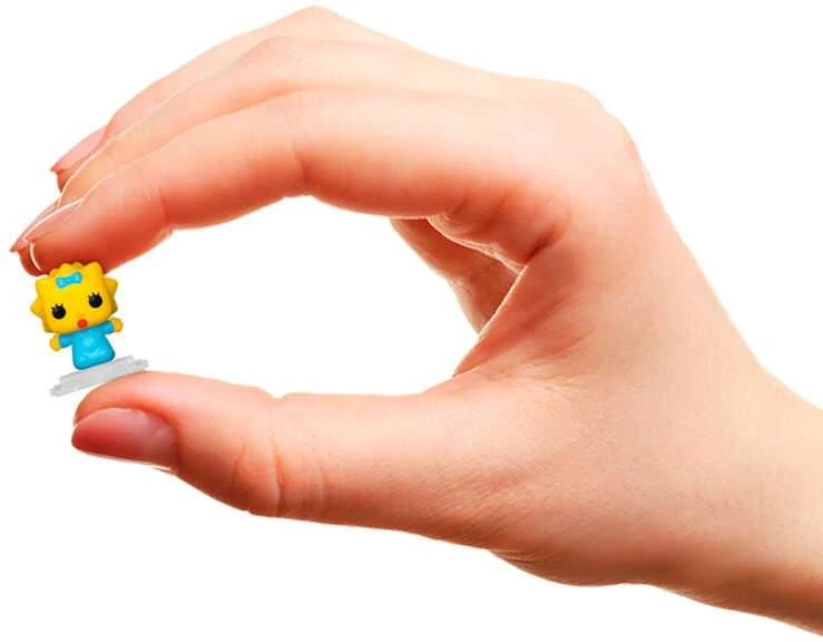 Asmodee FUNKO Bitty POP! Figūrėlių rinkinys: The Simpsons, ~3 cm (4 vnt.) aprašymas - Prekės nuotrauka