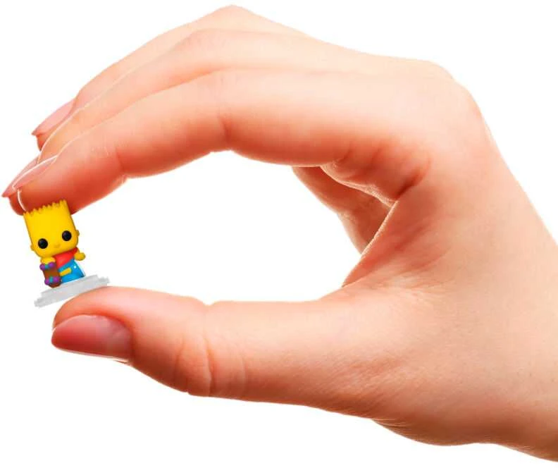 Asmodee FUNKO Bitty POP! Figūrėlių rinkinys: The Simpsons, ~3 cm (4 vnt.) aprašymas - Prekės nuotrauka
