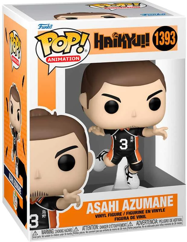 FUNKO POP! Vinilinė figūrėlė: Haikyu! - Asahi Azumane, 9 cm aprašymas - Prekės nuotrauka