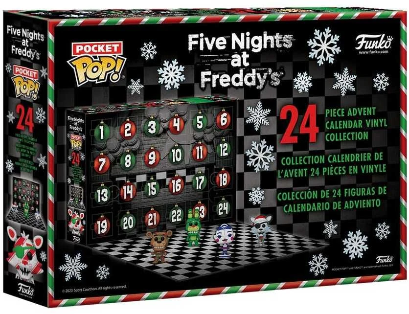 FNAF Funko advento kalendorius su mini figūrėlėmis