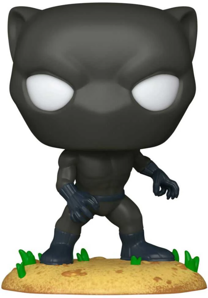 FUNKO POP! Vinilinė figūrėlė: Marvel DeLuxe - Black Panther, 9 cm