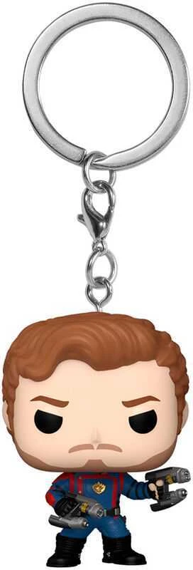 FUNKO POP! Raktų pakabutis: Marvel Guardians Of the Galaxy - Star-Lord, 10 cm