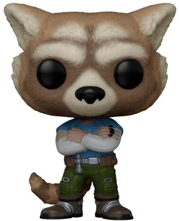 FUNKO POP! Vinilinė figūrėlė: Marvel: Guardians of the Galaxy - Rocket, 9 cm aprašymas - Prekės nuotrauka