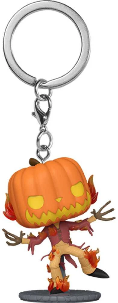 FUNKO POP! Raktų pakabutis: Disney Nightmare Before Christmas - Pumpkin King, 10 cm