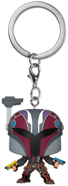 FUNKO POP! Raktų pakabutis: Žvaigždžių karai - Sabine Wren, 10 cm