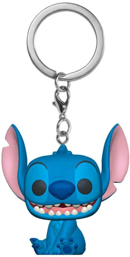 FUNKO POP! Raktų pakabutis: Lilo & Stitch - Stičas, 10 cm