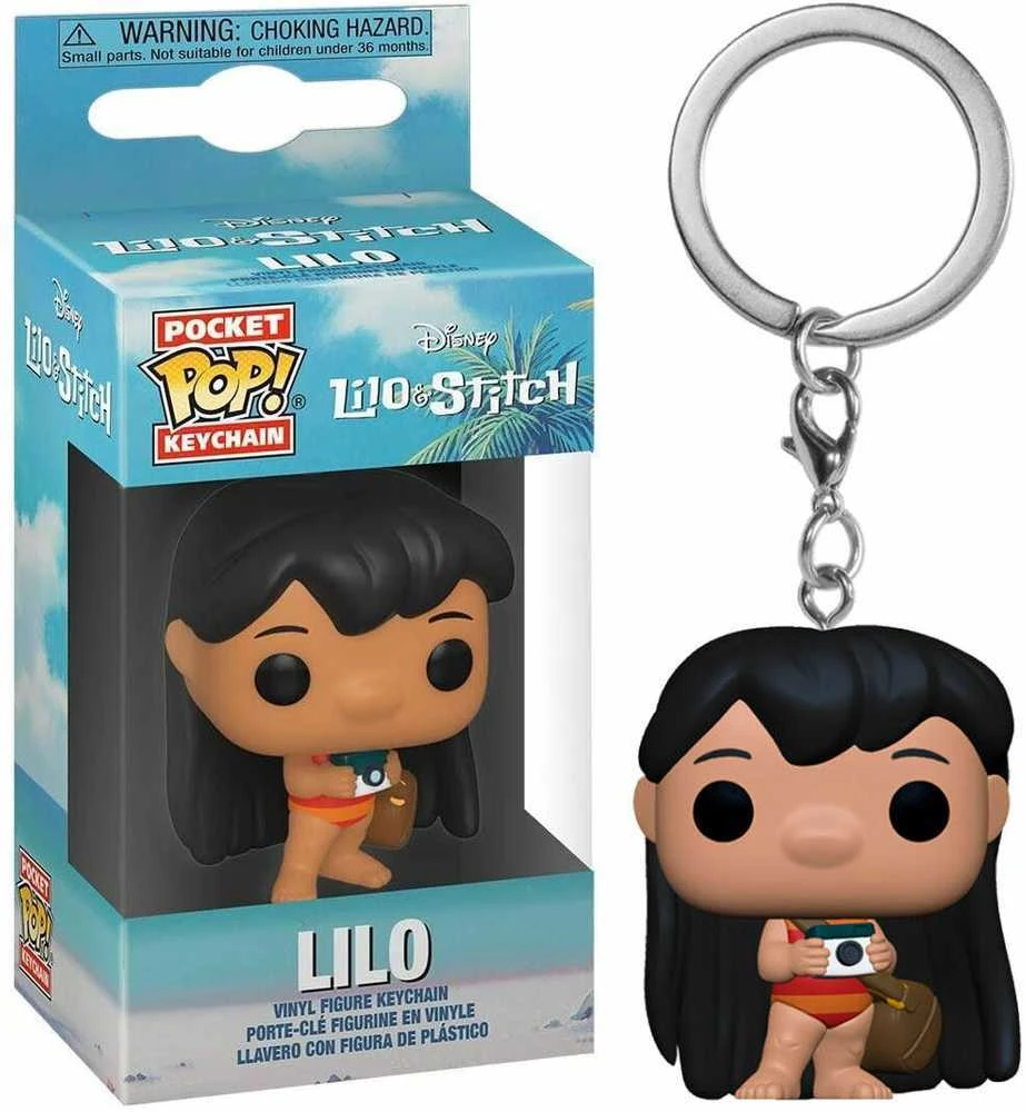FUNKO POP! Raktų pakabutis: Lilo & Stitch - Lilo, 10 cm