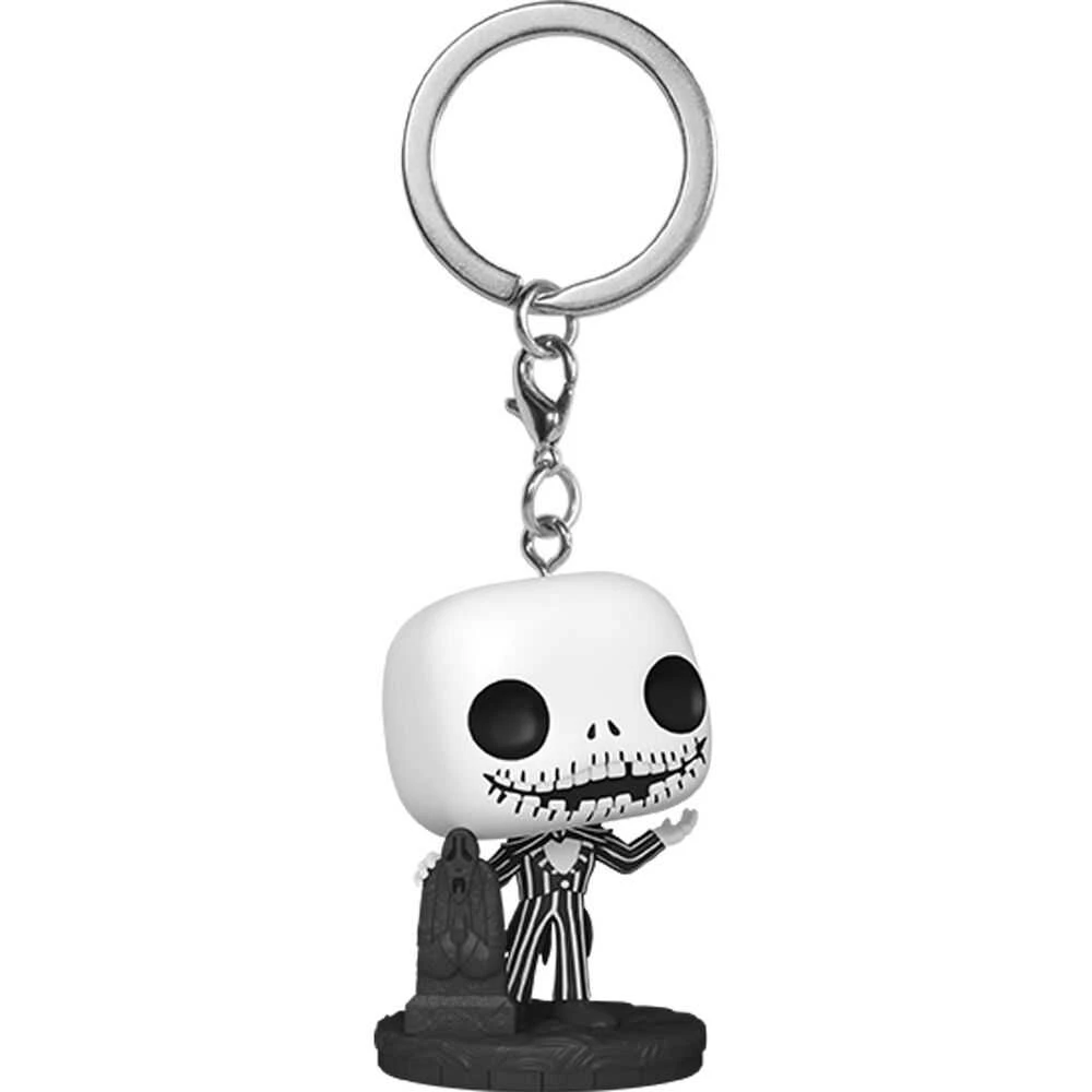FUNKO POP! Raktų pakabutis: Disney Nightmare Before Christmas - Jack Skellington, 10 cm