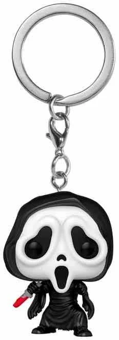 FUNKO POP! Raktų pakabutis: Ghost Face, 10 cm aprašymas - Prekės nuotrauka
