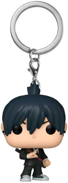 FUNKO POP! Raktų pakabutis: Chainsaw Man - Aki Hayakawa, 10 cm