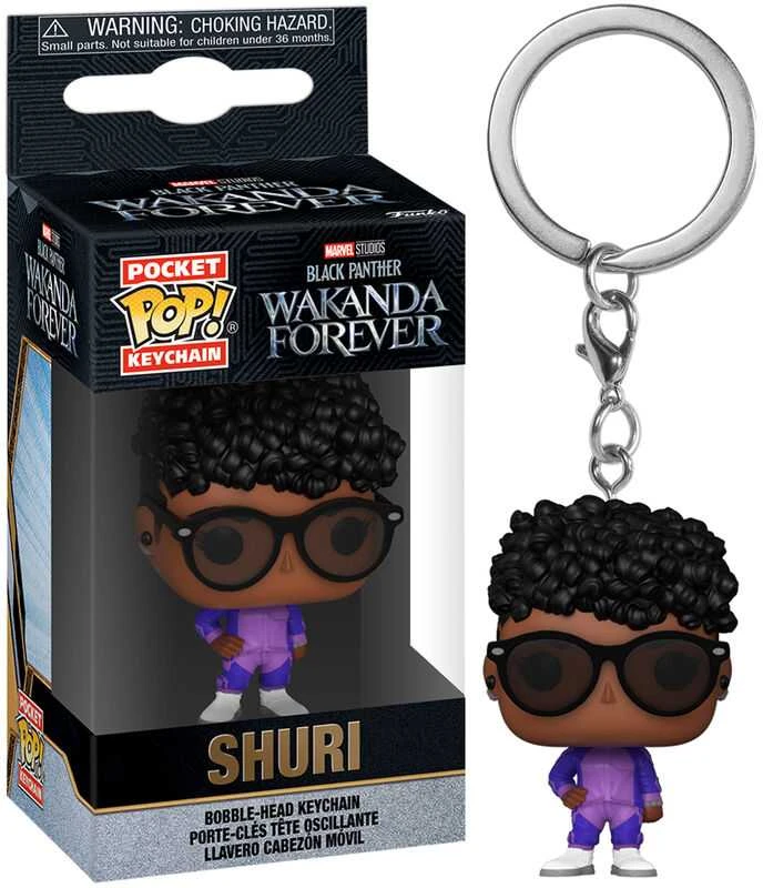 FUNKO POP! Raktų pakabutis: Black Panther: Wakanda Forever - Shuri