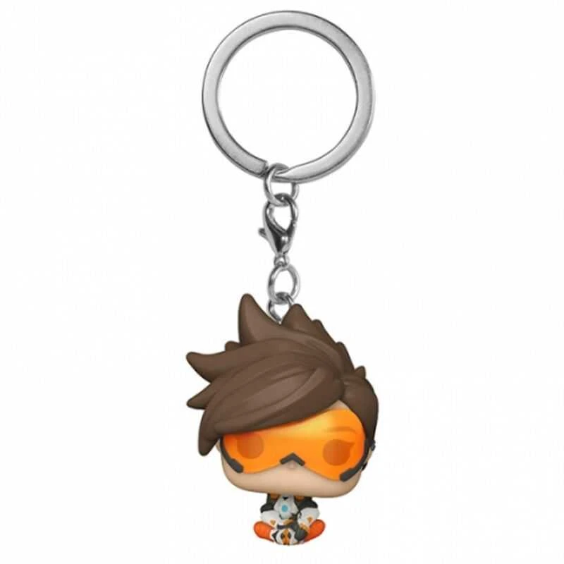 FUNKO POP! Raktų pakabutis: Overwatch 2 - Tracer, 10 cm