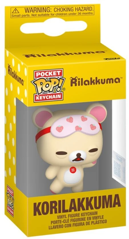 Funko Pocket POP Keychain Rilakkuma Korilakkuma