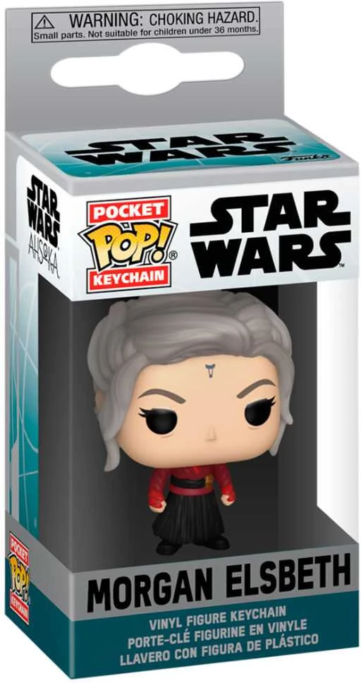FUNKO POP! Raktų pakabutis: Žvaigždžių karai - Morgan Elsbeth, 10 cm aprašymas - Prekės nuotrauka