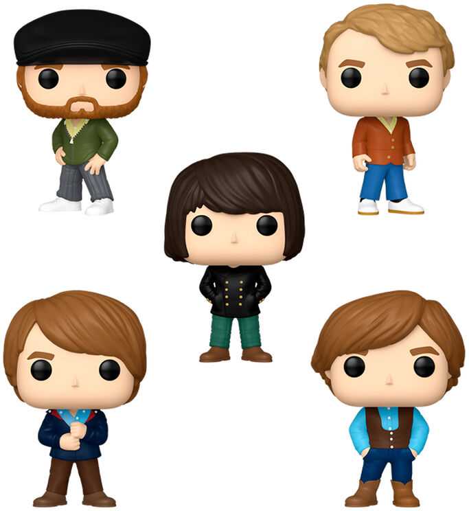 FUNKO POP! Vinilinių figūrėlių rinkinys: The Beach Boys, ~9 cm (5 vnt.) aprašymas - Prekės nuotrauka