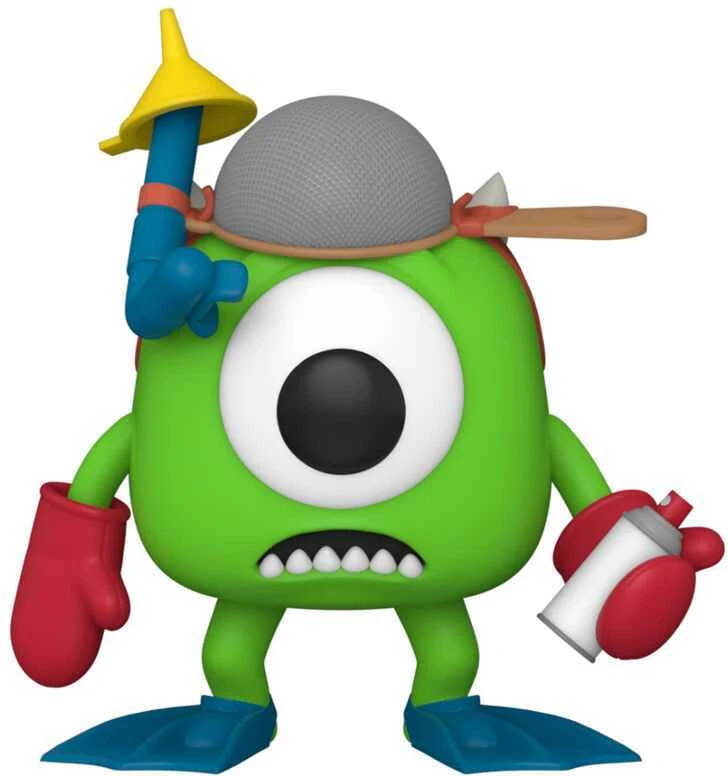 FUNKO POP! Vinilinė figūrėlė: Pixar Monstrų biuras- Mike Wazowski, 9 cm