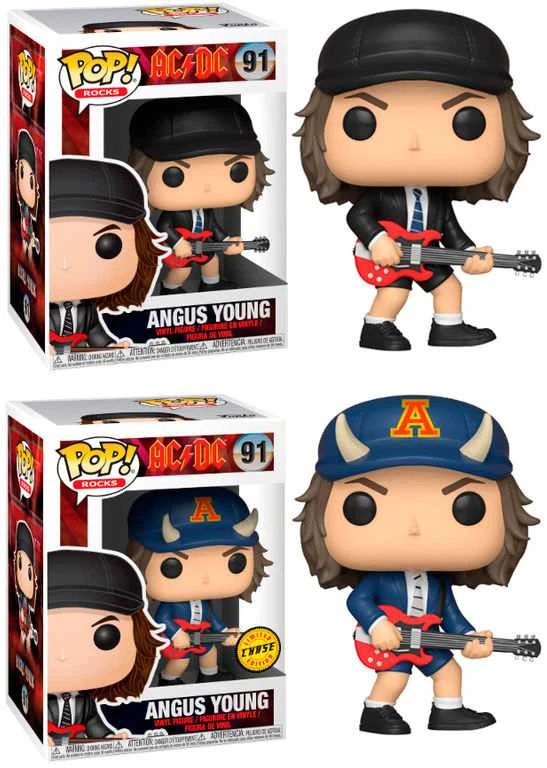 FUNKO POP! Vinilinė figūrėlė: AC/DC - Angus Young, 9 cm aprašymas - Prekės nuotrauka