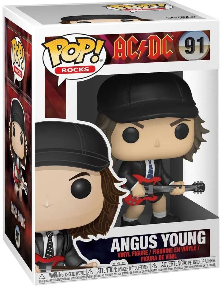 FUNKO POP! Vinilinė figūrėlė: AC/DC - Angus Young, 9 cm