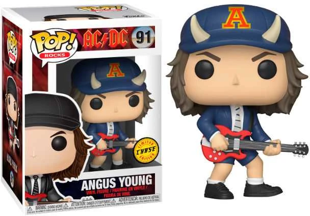 FUNKO POP! Vinilinė figūrėlė: AC/DC - Angus Young, 9 cm