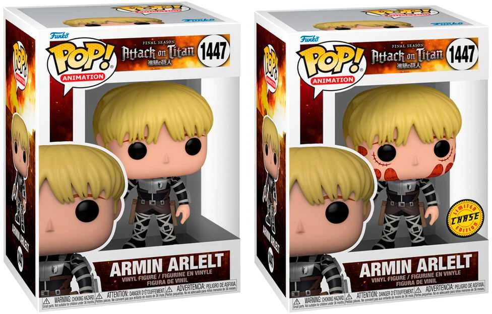 FUNKO POP! Vinilinė figūrėlė: Attack of Titan - Armin Arlert