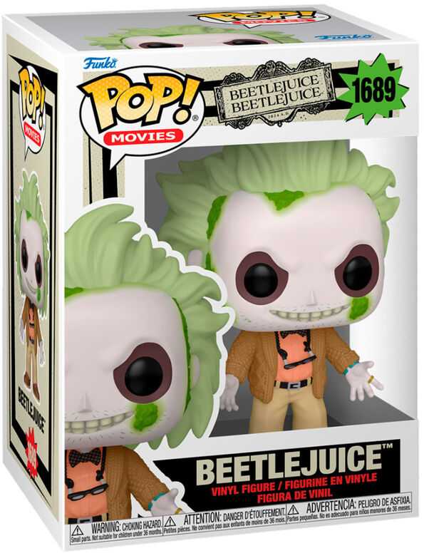 FUNKO POP! Vinilinė figūrėlė: Beetlejuice aprašymas - Prekės nuotrauka
