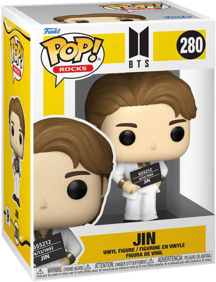 FUNKO POP! Vinilinė figūrėlė: BTS Butter - Jin, 10 cm