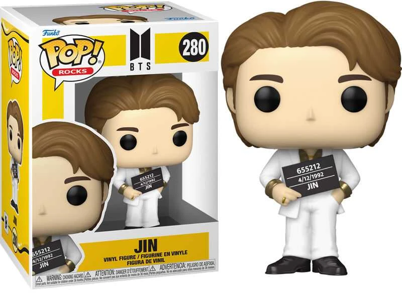 FUNKO POP! Vinilinė figūrėlė: BTS Butter - Jin, 10 cm