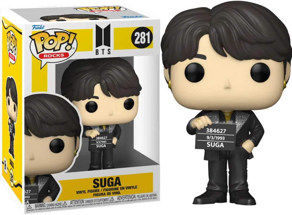 FUNKO POP! Vinilinė figūrėlė: BTS Butter - Suga, 10 cm